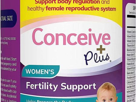 Conceive Plus Women s Fertility Support Capsules Pack of 60 Discount