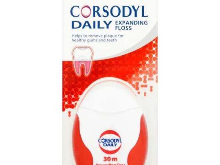 Corsodyl Daily Expanding Floss 30m Online Hot Sale