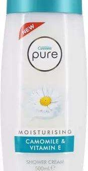 Cussons Pure Chamomile & Vitamin E Shower Cream 500ml For Discount