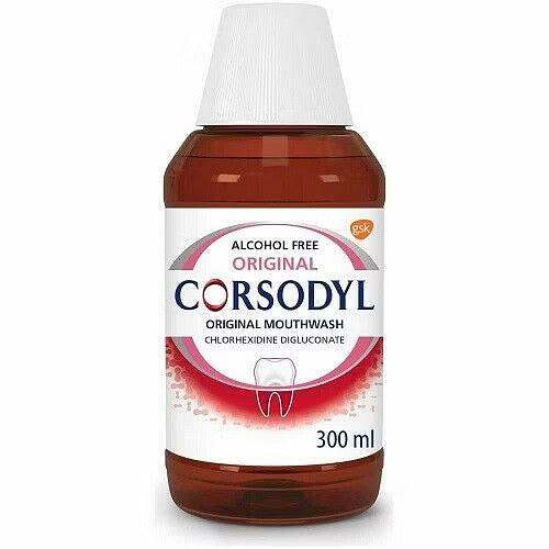 Corsodyl Alcohol Free Original Mouthwash 300ml For Sale