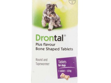 Drontal Bone Shaped Tablets Pack of 6 Supply