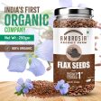 Ambrosia Organic Farm Flax Seeds For Cheap