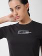 Reebok Brand Logo Printed Round Neck T-Shirt Sale