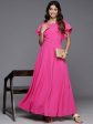 Ahalyaa Women s Traditional wear Dress - Pink Fashion