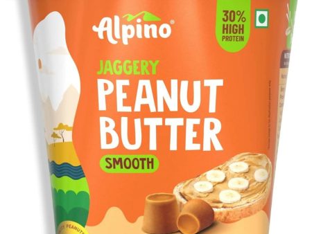 Alpino High Protein Jaggery Peanut Butter Smooth Online now