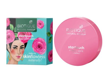 Biotique Natural Makeup Startouch Flawless Matte Compact - Tawny Nutmeg on Sale