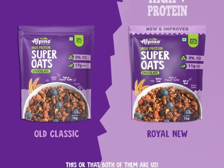 Alpino High Protein Super Rolled Oats Chocolate Online Sale