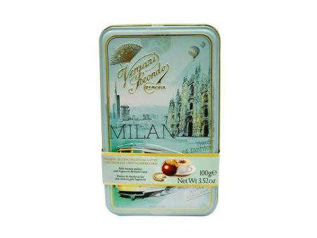 Ajfan Milk Chocolate Cappuccino Pralines In Milan Gift Tin Sale