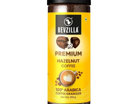 Bevzilla Premium Hazelnut Coffee Powder 100% Arabica Online Hot Sale