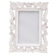 Adan s Homes PF01 Decorative Handcrafted Wooden Photo Frame (White) For Cheap