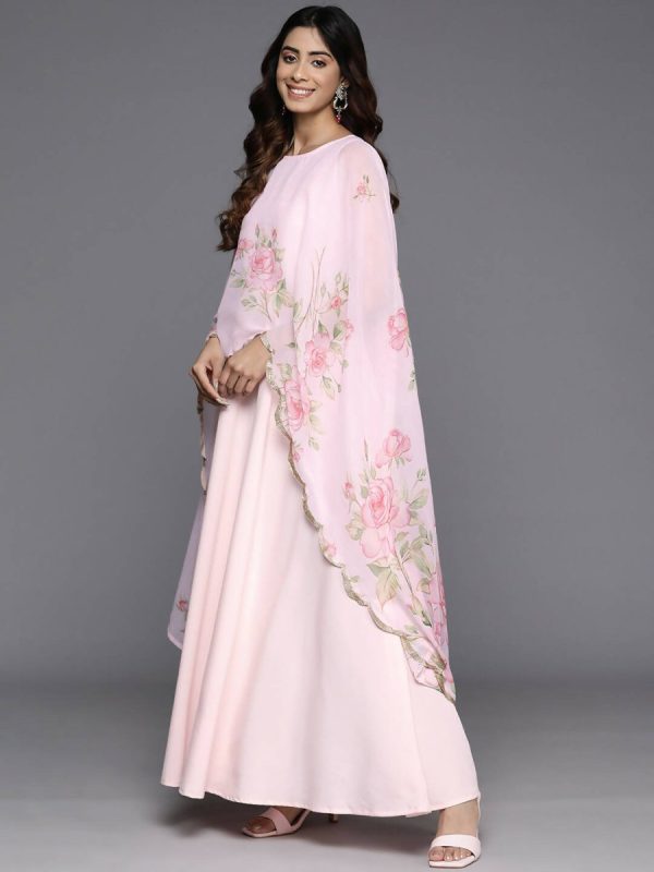 Ahalyaa Women s Traditional wear Dress - Pink Fashion