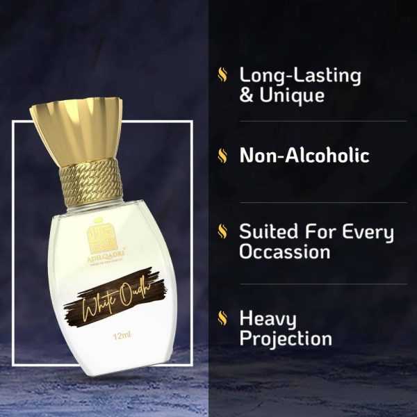 AdilQadri White Oudh Luxury Attar Perfume Cheap