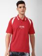 Reebok Cl Var Polo Collar Slim-Fit Pure Cotton T-Shirt Hot on Sale