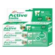 Dr. Morepen Active Smile Toothpaste with Bamboo Brush Online Sale