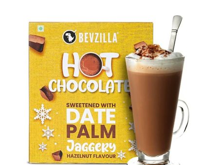 Bevzilla Hot Chocolate Powder (Hazelnut) Drink Powder With Organic Date Palm Jaggery Sale