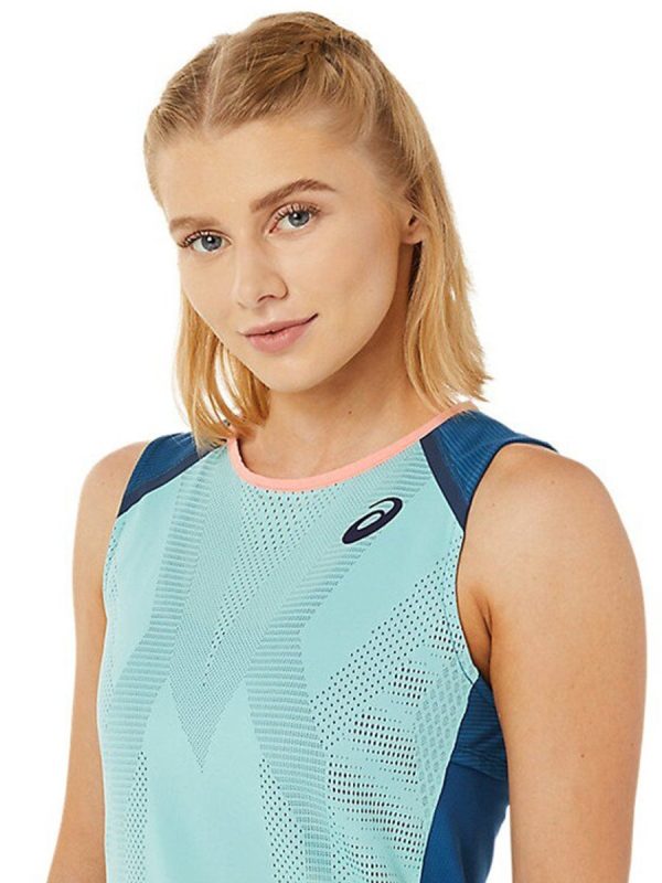 ASICS Match Actibreeze Printed Sleeveless Tank T-shirt Supply