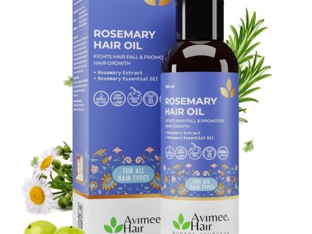 Avimee Herbal Rosemary Hair Oil For Hair Growth With Neem, Amla & Bhringraj Oil Discount