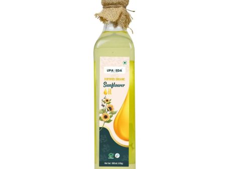 Upaveda Organic Cold Pressed Sunflower Oil Sale