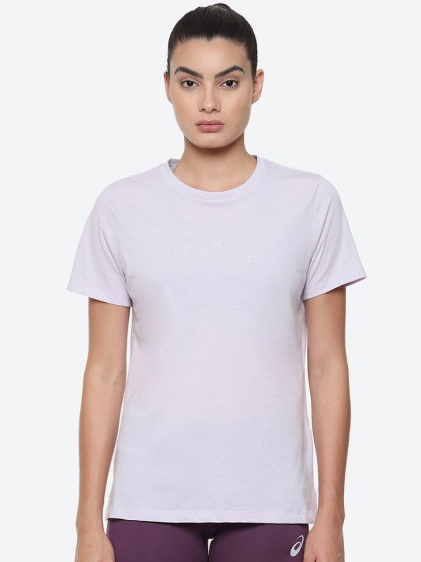 ASICS Cotton Round Neck T-Shirt Sale