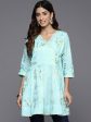 Ahalyaa Women s Traditional wear Tunic - Blue Hot on Sale