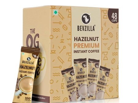 Bevzilla Instant Coffee Powder Sachets (Hazelnut) Hot on Sale