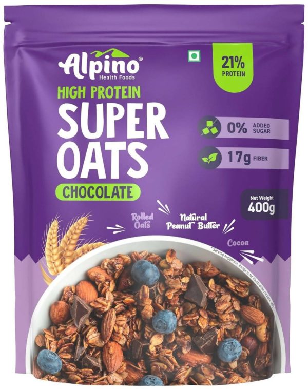 Alpino High Protein Super Rolled Oats Chocolate Online Sale