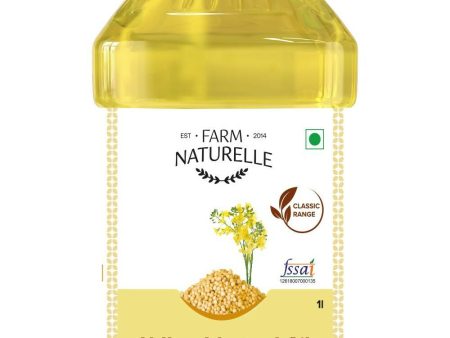 Farm Naturelle Cold Pressed Virgin Kachi Ghani Virgin Yellow Mustard Oil Supply