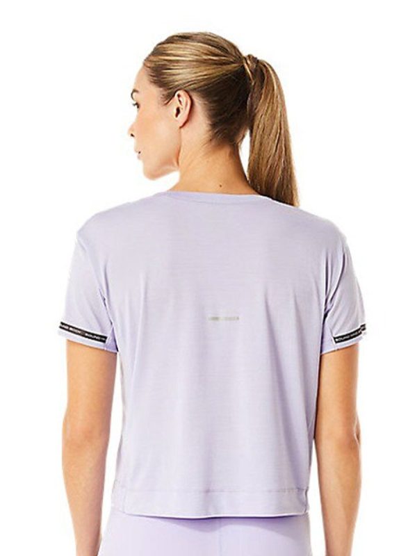 ASICS RACE Round Neck Crop T-Shirt Discount