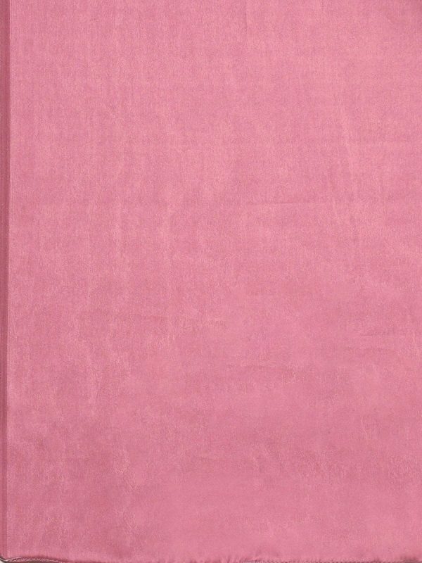 Anouk Pink Satin Solid Saree Online now