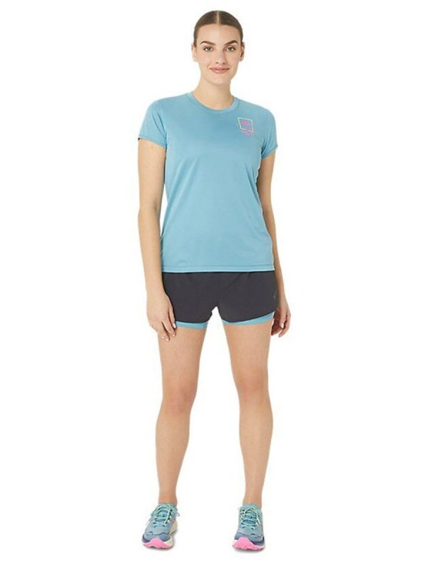 ASICS Fujitrail Logo SS Round Neck T-Shirt For Discount