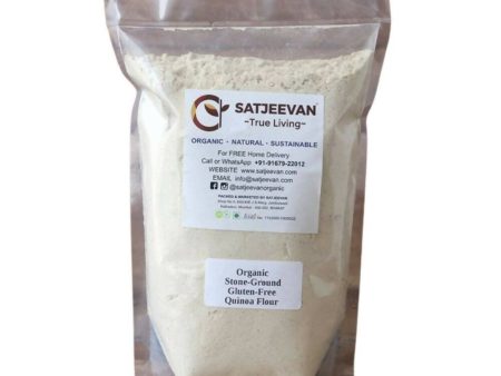 Satjeevan Organic Stone-Ground Quinoa Flour Hot on Sale