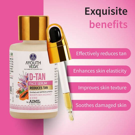 Ayouthveda D-Tan Face Serum For Discount