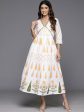 Ahalyaa Women s Traditional wear Dress - White Online Hot Sale