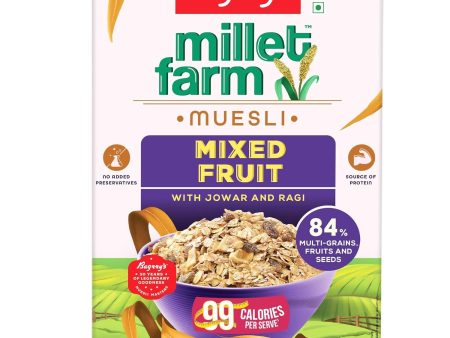 Bagrry s Millet Farm Mixed Fruit Muesli with Jowar and Ragi Discount