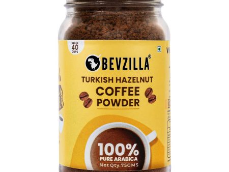 Bevzilla Instant Coffee Powder (Turkish Hazelnut Flavour) Fashion