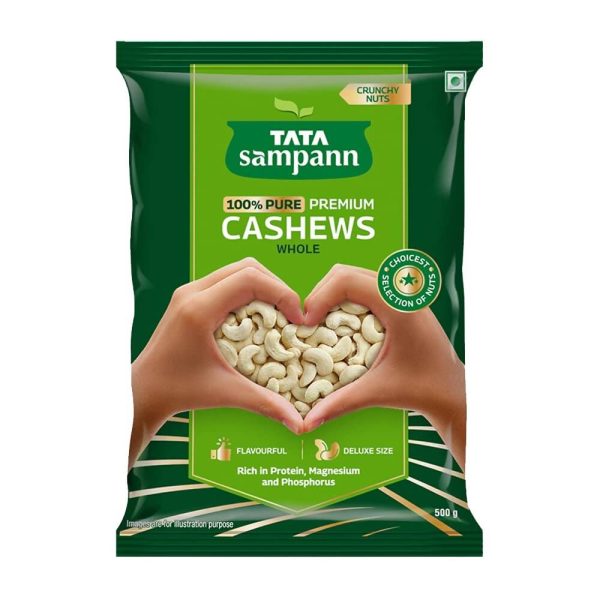 Tata Sampann Pure Premium Cashews Hot on Sale