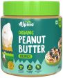 Alpino Organic Natural Peanut Butter Crunch Fashion