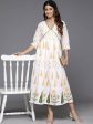 Ahalyaa Women s Traditional wear Dress - White Online Hot Sale