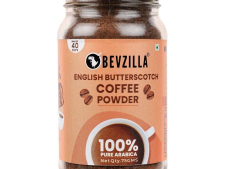 Bevzilla Instant Coffee Powder (English Butterscotch Flavour) Discount