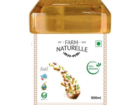 Farm Naturelle Organic Ghani Cold Pressed Virgin Groundnut Peanut Oil Supply