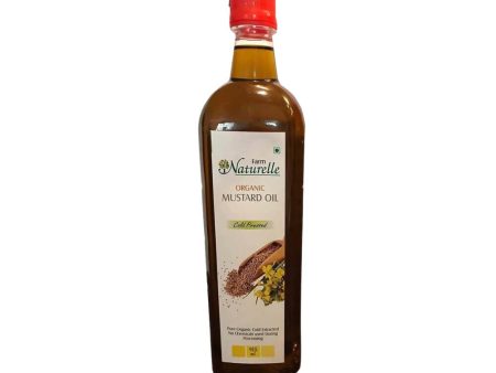 Farm Naturelle Organic Wood Pressed Black Mustard Oil Discount