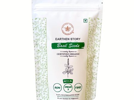 Earthen Story Certified Organic Sabja Seeds Hot on Sale