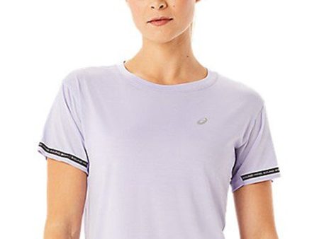 ASICS RACE Round Neck Crop T-Shirt Discount