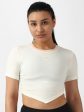 Reebok Classics App Round Neck Slim-Fit Crop T-Shirt Online