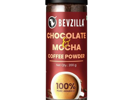 Bevzilla Chocolate & Mocha Coffee Powder 100% Pure Arabica Online