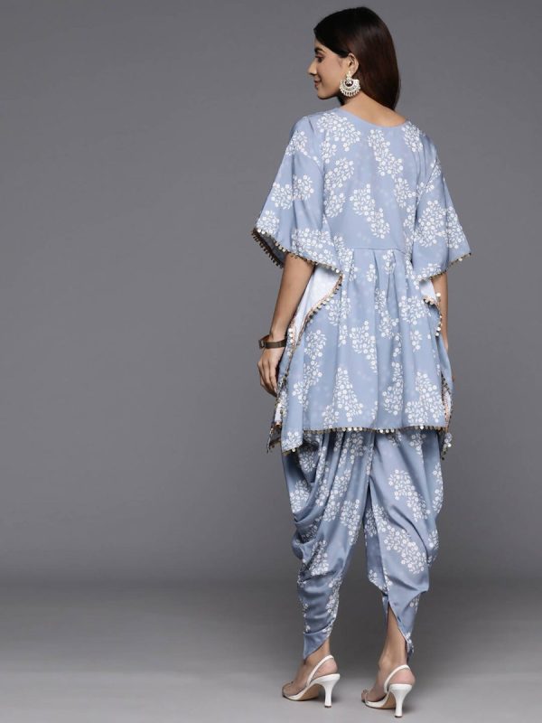 Ahalyaa Women s Traditional Wear Co-ods - Grey Discount