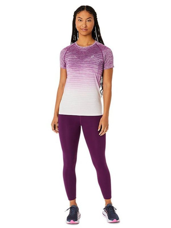 ASICS Seamless SS Printed Raglan Sleeves T-shirt Hot on Sale