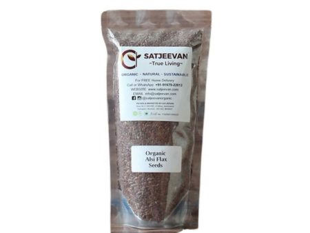 Satjeevan Organic Alsi Flax Seeds Sale