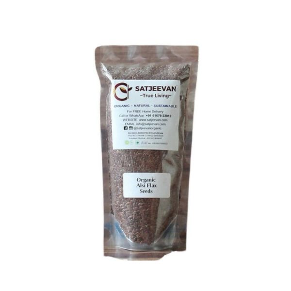 Satjeevan Organic Alsi Flax Seeds Sale