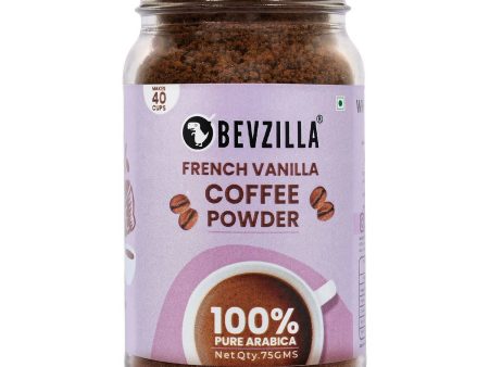 Bevzilla Instant Coffee Powder (French Vanilla Flavour) Online now